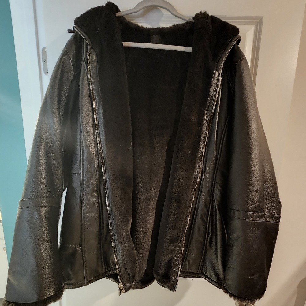 Wilson Leather winter coat women's XXL